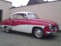 Polsterei Ohseloff - Oldtimer Wartburg wei rot Polster